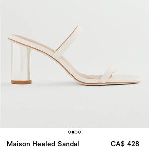 Reformation Maison Heeled Sandal